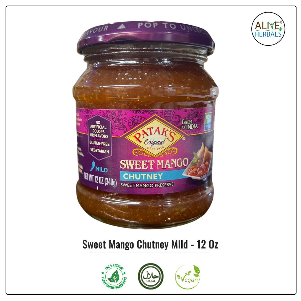 Sweet Mango Chutney Mild