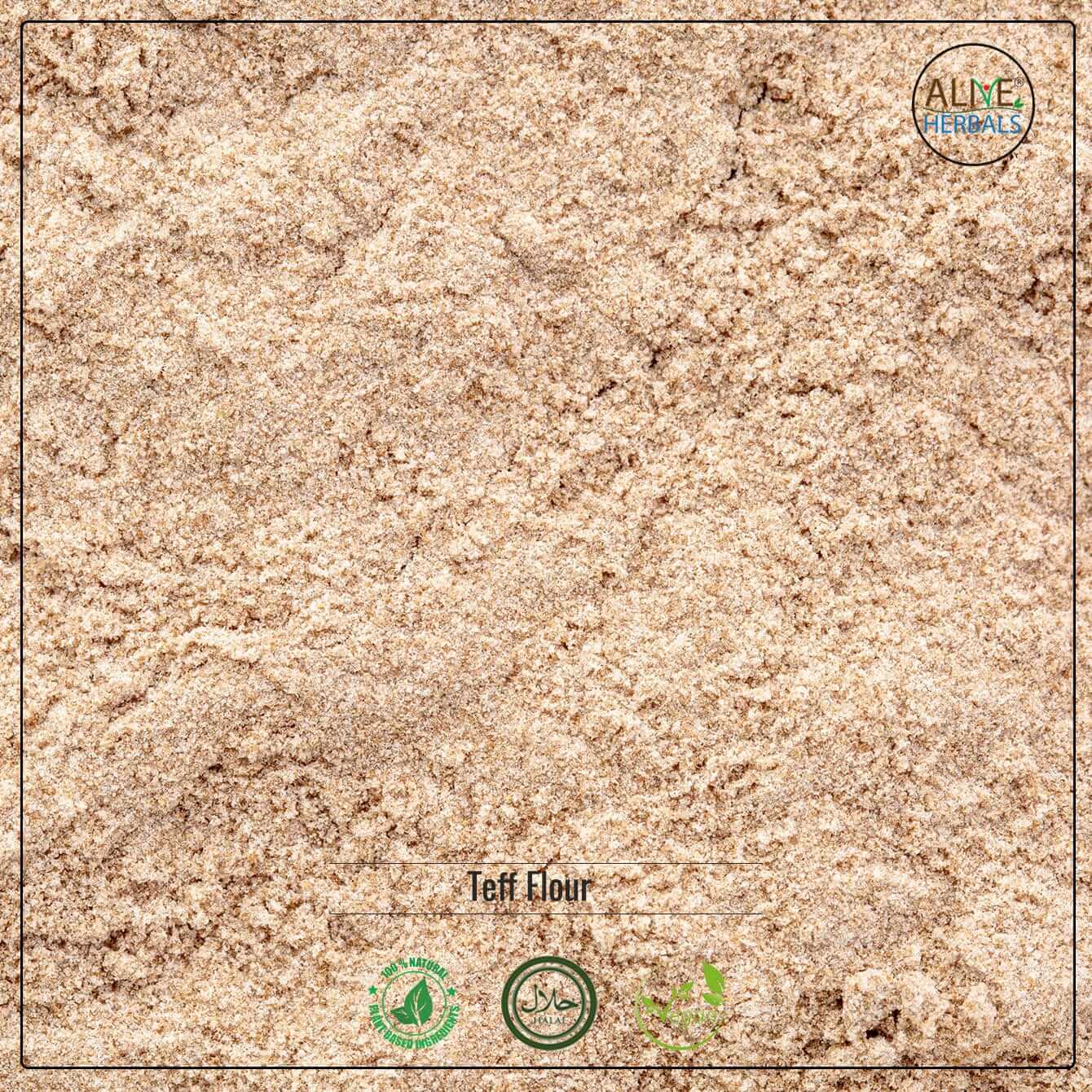 Teff Flour - Shop at Natural Food Store | Alive Herbals.