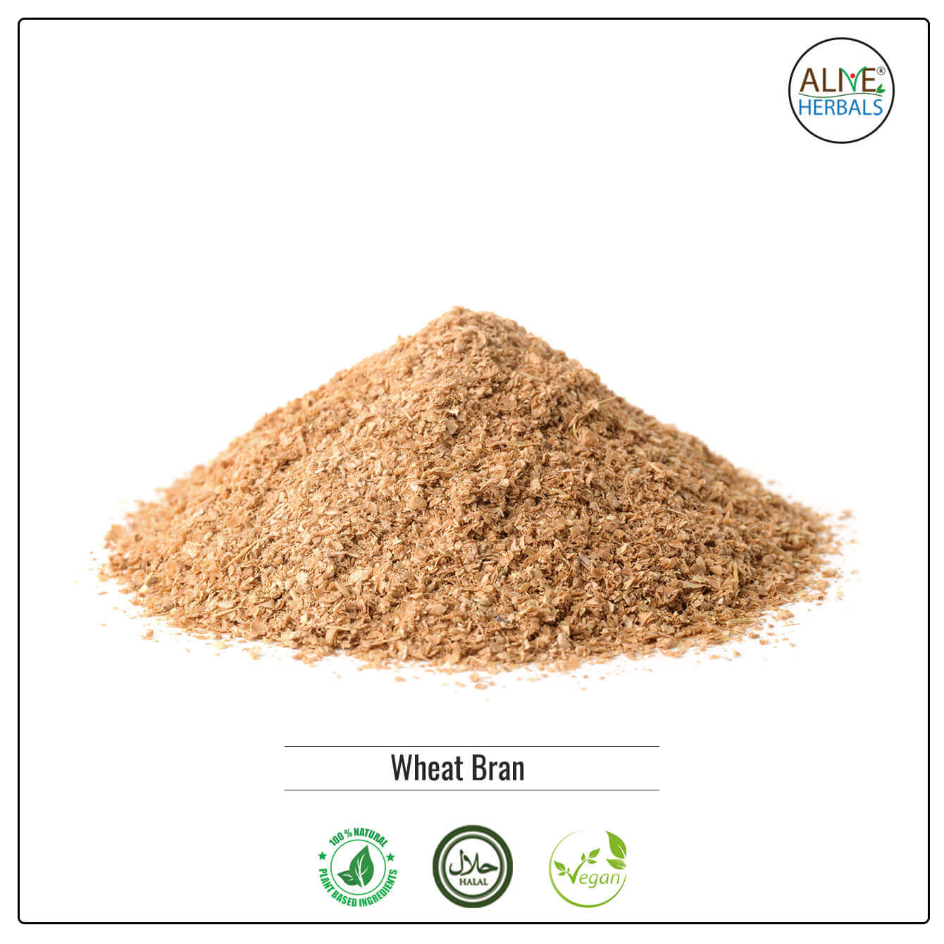 Wheat Bran - Shop at Natural Food Store | Alive Herbals.